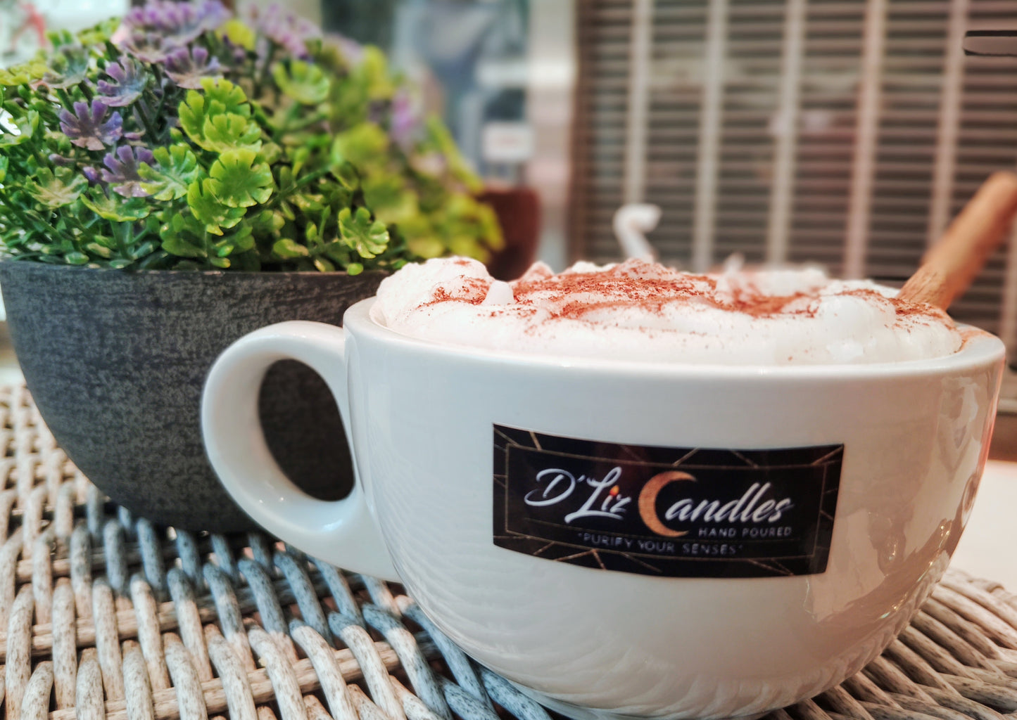 Vela de cappuccino
